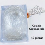 corona con pedreria elegante m
