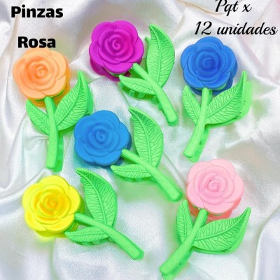 pinza de dama flores
