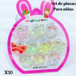 set de gancho para ninas