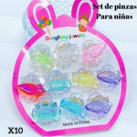 set de gancho para ninas