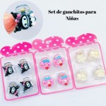 set ganchito para ninas 