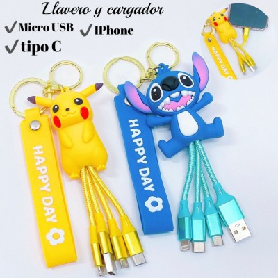 llavero y cargador