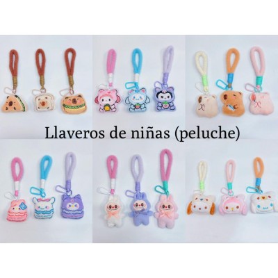llavero de peluches p