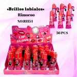 brillo lip golss labial #1154(130.68&*36)