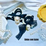 Colas negro con lazo (3.30&*1)