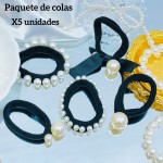 Colas negro con lazo (3.30&*1)