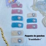 gancho da dama pqt x6pcs