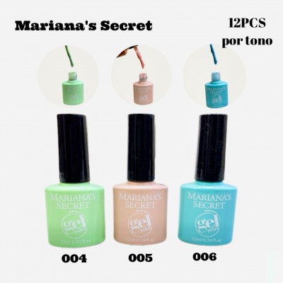 Esmalte semipermanente mariana (color marcaron) clic foto ver más modelo (47.6&*12)