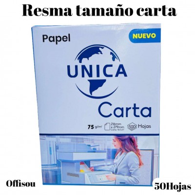 resma hojas unica x500h