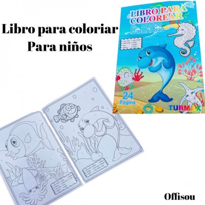 libro para coloriar para niño