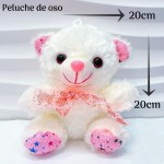 peluche osito con lazo