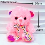 peluche osito con lazo