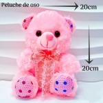 peluche osito con lazo