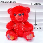 peluche osito con lazo