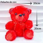 peluche osito con lazo