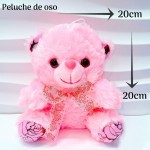 peluche osito con lazo