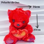 peluche osito con corazon