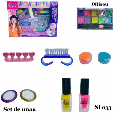 set de uñas sf-033