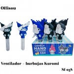 ventilador+burbuja kuromi sf-038
