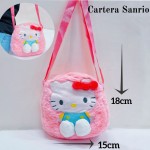 cartera sanrio 18cm x 15cm