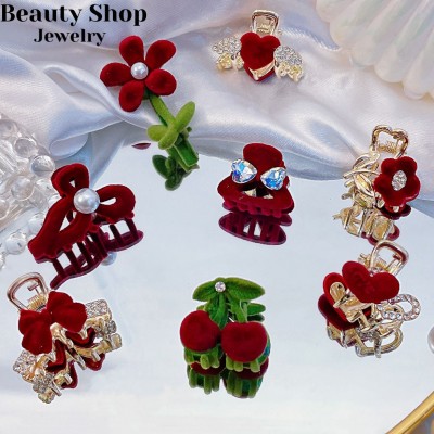 pinza pequena roja
