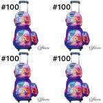maletas de nina/o 3pcs cartuchera+lonchera+bolso 