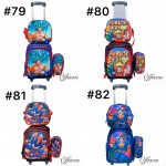 maletas de nina/o 3pcs cartuchera+lonchera+bolso 