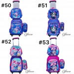 maletas de nina/o 3pcs cartuchera+lonchera+bolso 