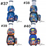 maletas de nina/o 3pcs cartuchera+lonchera+bolso 