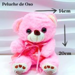 peluches 14cmx20cm