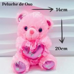 peluches 14cmx20cm