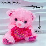 peluches 14cmx20cm