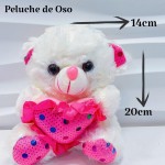 peluches 14cmx20cm