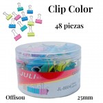 clip de colores x48pcs(g)#8804