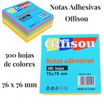 notas adhesivas offisou color neon#2420