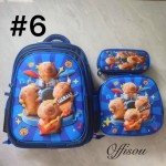 bolso tripack 3pcs bolso+cartuchera+lonchera 16pulga(con luces  )