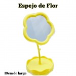 espejo de flor