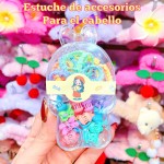 set de colitas+pinzitas+ganchito (P)