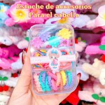 set de colitas+pinzitas+ganchito (P)