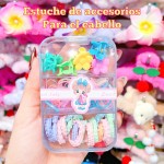 set de colitas+pinzitas+ganchito (P)