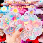 set de colitas+pinzitas+ganchito (G)
