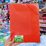 carpeta plastica con liga carta