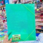 carpeta plastica con liga carta